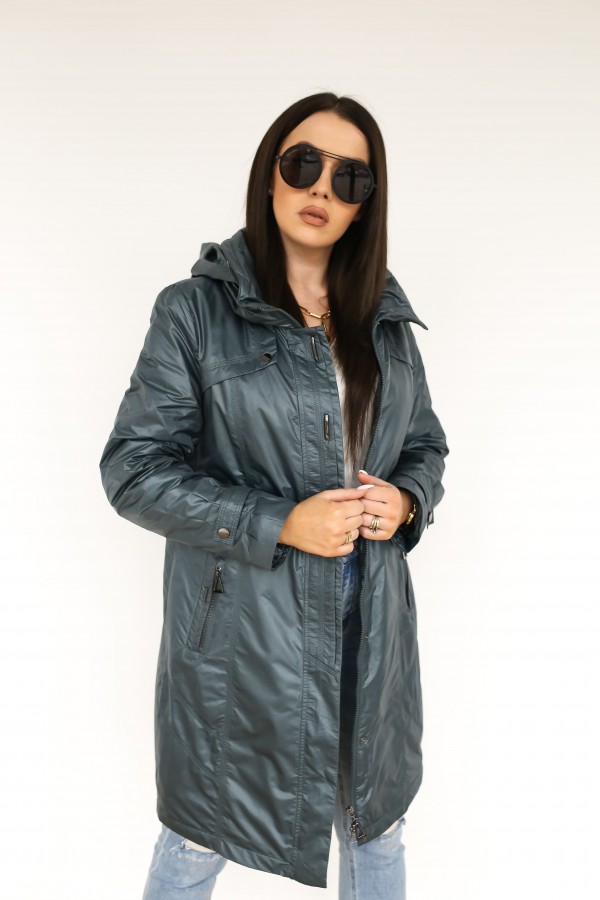 Płaszcz Sandra zielony