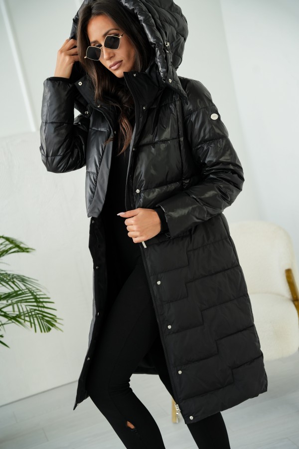 Płaszcz Amanda czarna 2