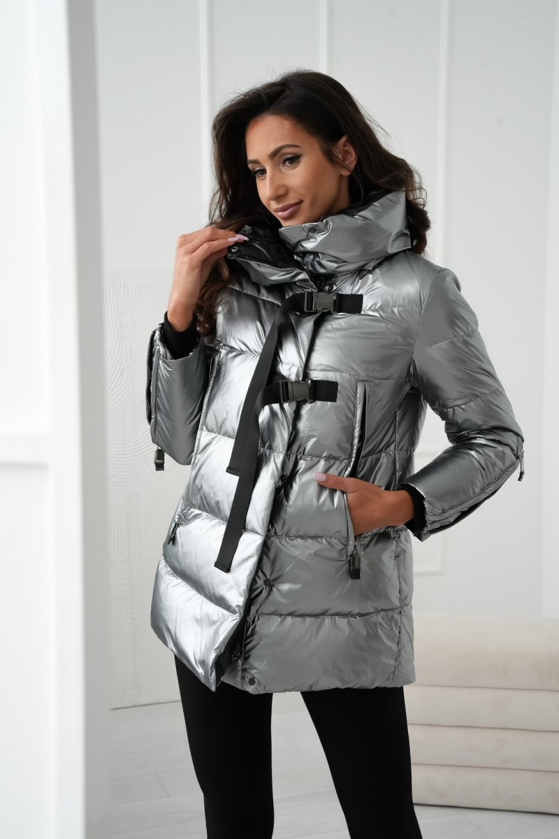 Kurtka Vanessa srebrna
