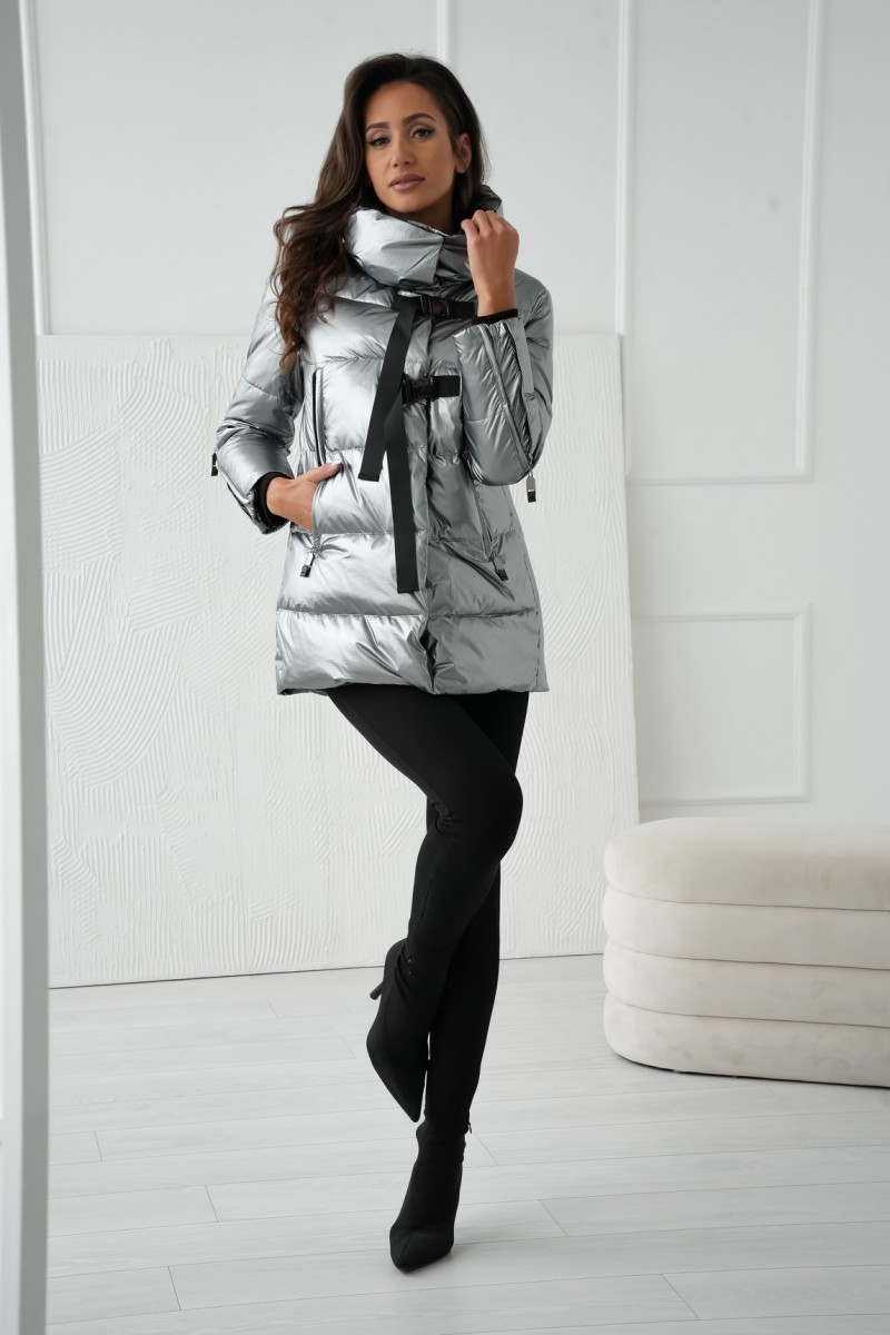 Kurtka Vanessa srebrna