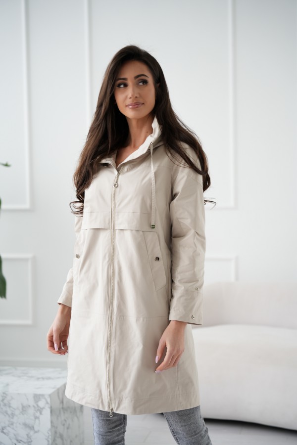 Płaszcz Dorota beżowa