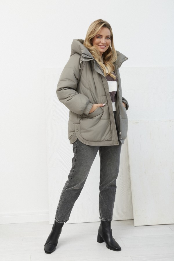 Kurtka Kornelia oliwkowa 2