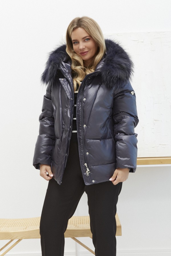 Kurtka Adel granatowa 2