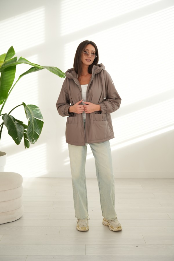 Kurtka Zuza brązowa 2