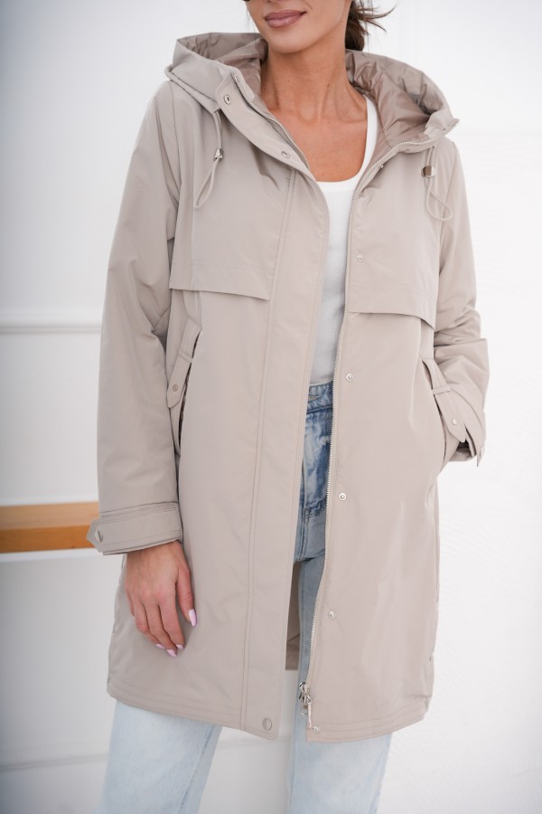 Płaszcz Helena beżowa 2