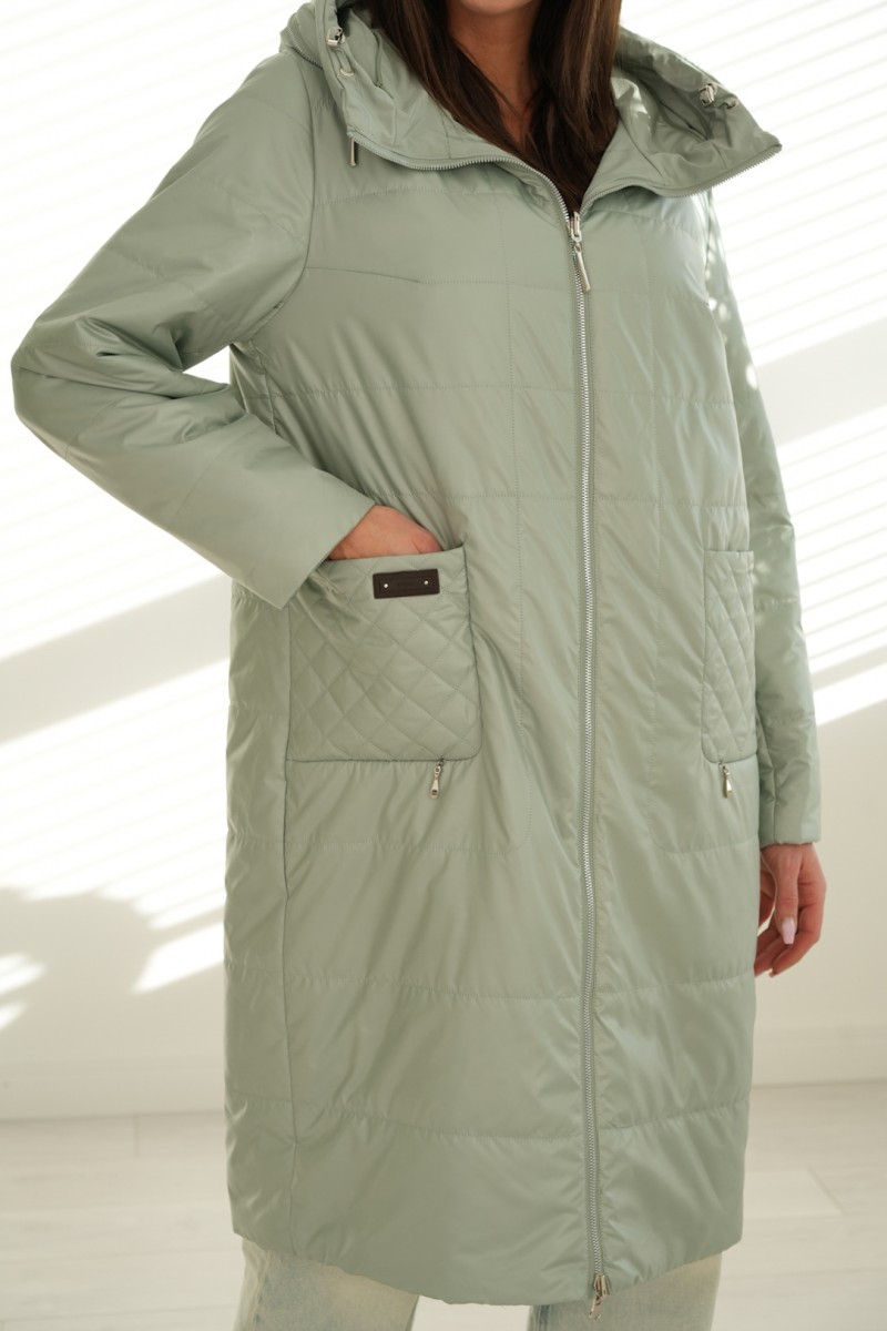 Płaszcz dwustronny Eliza miętowa