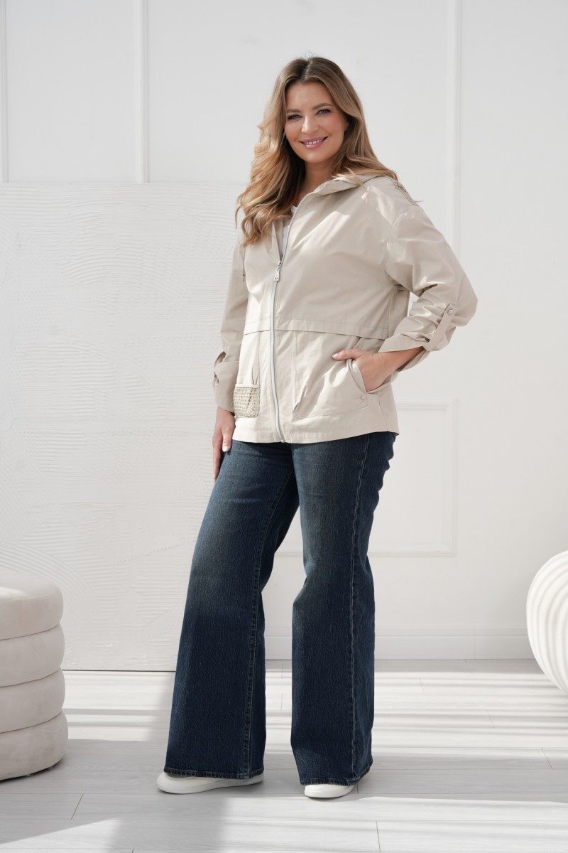 Kurtka Martyna beżowa