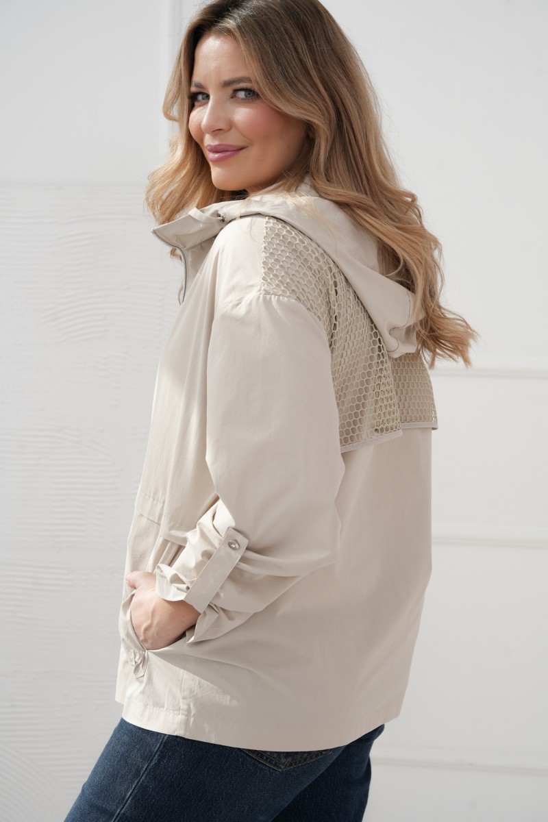 Kurtka Martyna beżowa