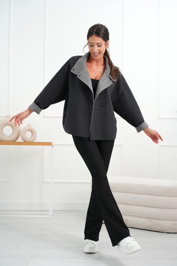 Kurtka Alisa średnioszara 2