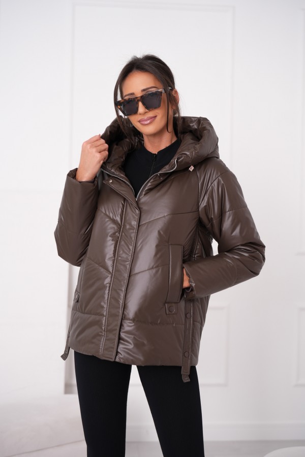 Kurtka Jola brązowa