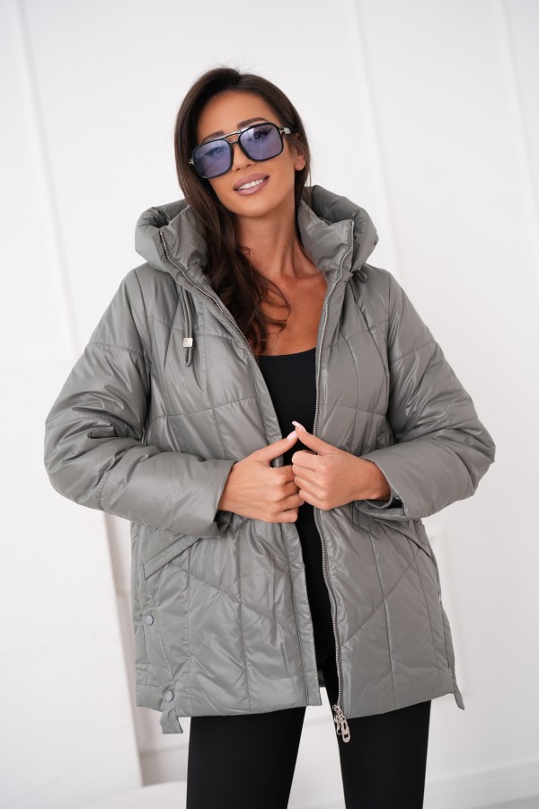 Kurtka Krystyna oliwkowa 2