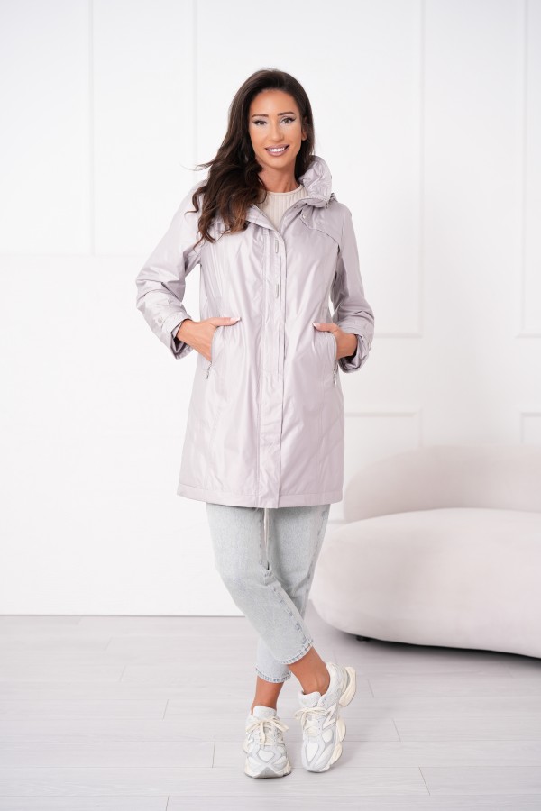 Płaszcz Sandra jasny beż 2