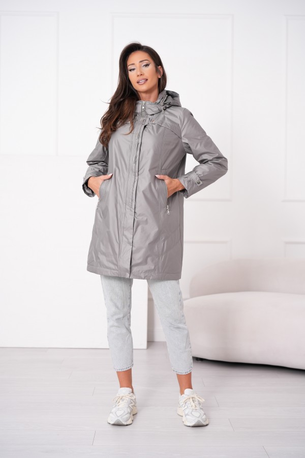 Płaszcz Sandra oliwka 2