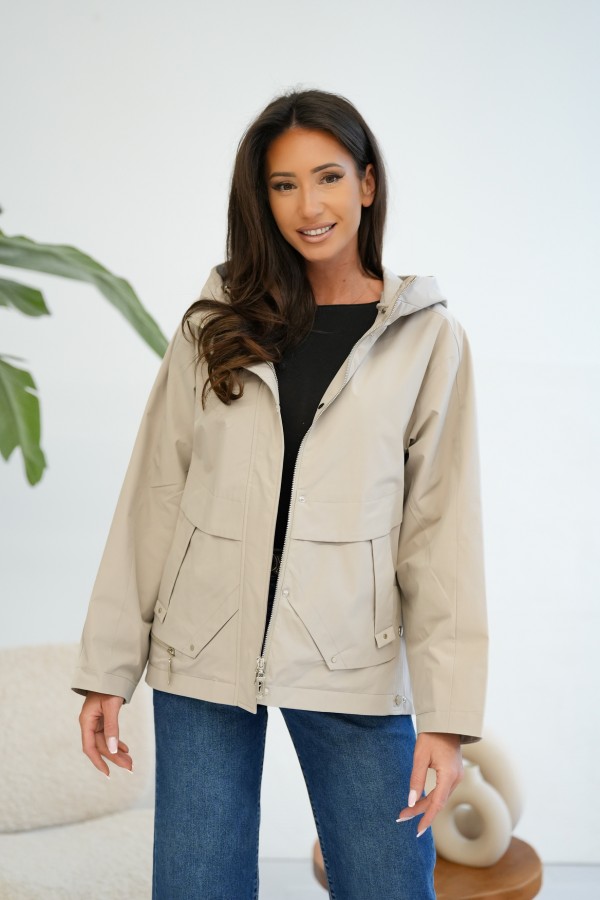 Kurtka Nina beżowa