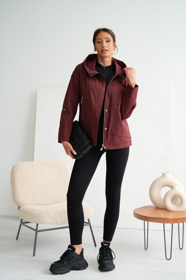 Kurtka Gloria bordowa 2
