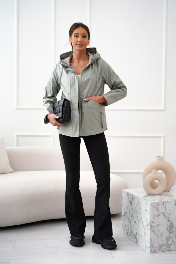 Kurtka Tosia miętowa 2