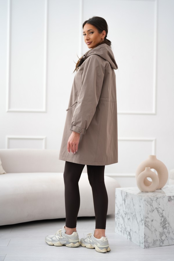 Płaszcz Waleria cappuccino 2